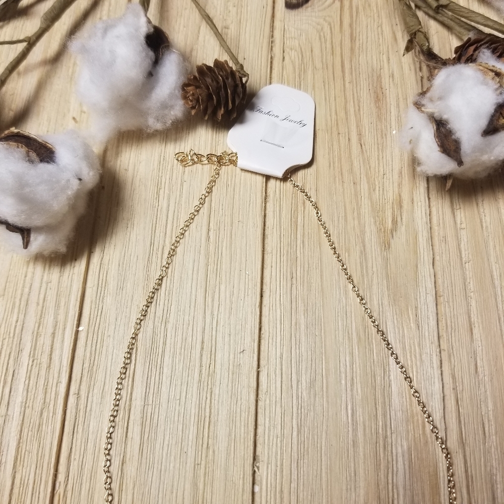 🏔🏔Very Pretty GOLD Mountains Necklace in Stainless Steel🏔🏔 - Picture 8 of 10